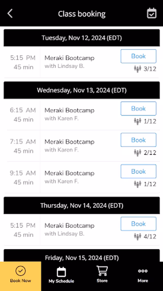 Meraki Fitness Screenshot 2 - AppWisp.com Meraki Fitness Screenshot 2 - AppWisp.com
