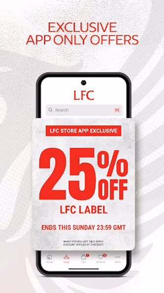 Official Liverpool FC Store Screenshot 2 - AppWisp.com Official Liverpool FC Store Screenshot 2 - AppWisp.com