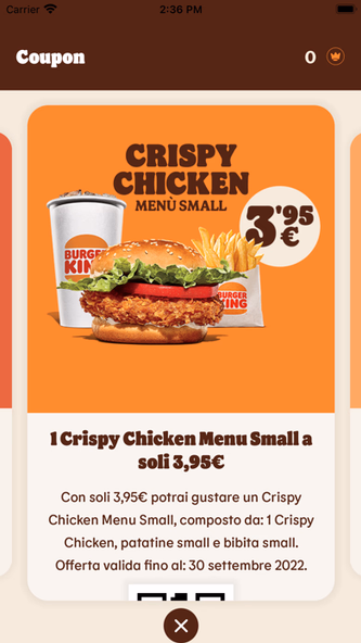 Burger King Italia Screenshot 3 - AppWisp.com Burger King Italia Screenshot 3 - AppWisp.com