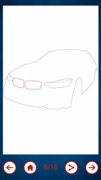 Learn To Draw Cars Screenshot 2 - AppWisp.com Learn To Draw Cars Screenshot 2 - AppWisp.com