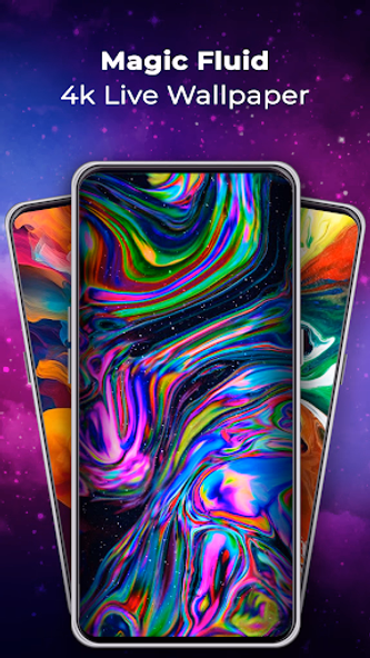 Magic fluid: live wallpaper Screenshot 1 - AppWisp.com Magic fluid: live wallpaper Screenshot 1 - AppWisp.com