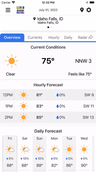 KIFI KIDK Weather Screenshot 4 - AppWisp.com KIFI KIDK Weather Screenshot 4 - AppWisp.com