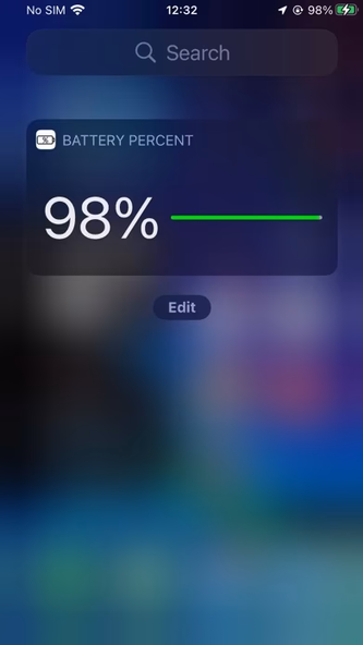 Battery Percent Screenshot 3 - AppWisp.com Battery Percent Screenshot 3 - AppWisp.com