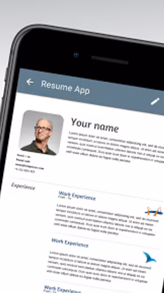 Resume App Screenshot 2 - AppWisp.com Resume App Screenshot 2 - AppWisp.com