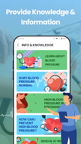 Blood Pressure Tracker: Bp Log Screenshot 4 - AppWisp.com Blood Pressure Tracker: Bp Log Screenshot 4 - AppWisp.com