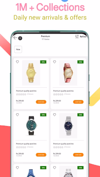 Watch Online Shopping App Screenshot 4 - AppWisp.com Watch Online Shopping App Screenshot 4 - AppWisp.com