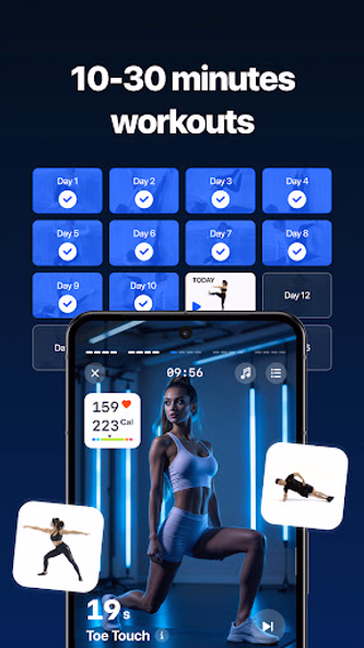 Fitify: Fitness, Home Workout Screenshot 4 - AppWisp.com