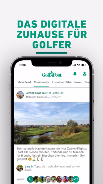 Golf Post - Community & News Screenshot 1 - AppWisp.com Golf Post - Community & News Screenshot 1 - AppWisp.com
