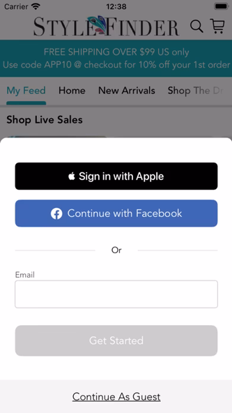 StyleFinder Boutique Screenshot 1 - AppWisp.com StyleFinder Boutique Screenshot 1 - AppWisp.com
