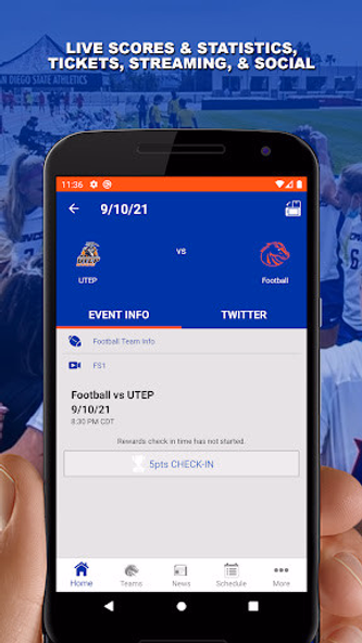 Boise State Broncos Athletics Screenshot 3 - AppWisp.com Boise State Broncos Athletics Screenshot 3 - AppWisp.com