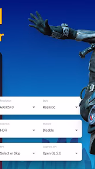 GFX Tool - Game Booster Screenshot 1 - AppWisp.com GFX Tool - Game Booster Screenshot 1 - AppWisp.com