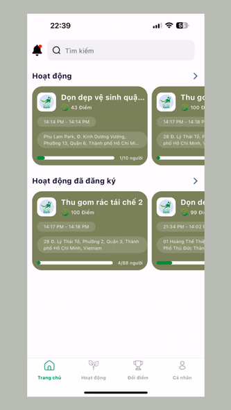 Sai Gon Xanh Screenshot 1 - AppWisp.com Sai Gon Xanh Screenshot 1 - AppWisp.com