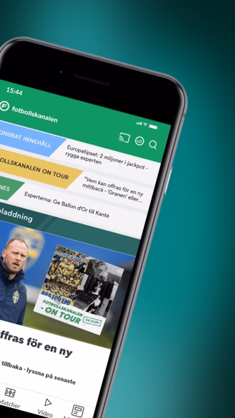 Fotbollskanalen Screenshot 2 - AppWisp.com Fotbollskanalen Screenshot 2 - AppWisp.com
