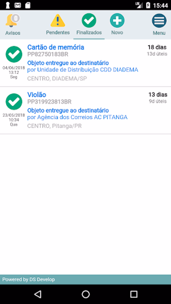 Rastreio Fácil (correios) Screenshot 4 - AppWisp.com Rastreio Fácil (correios) Screenshot 4 - AppWisp.com