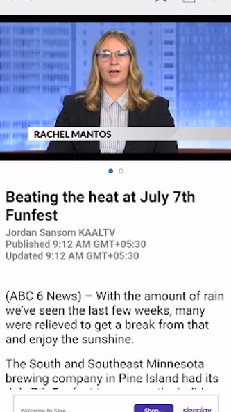 KAAL ABC 6 NEWS Minnesota Iowa Screenshot 4 - AppWisp.com KAAL ABC 6 NEWS Minnesota Iowa Screenshot 4 - AppWisp.com