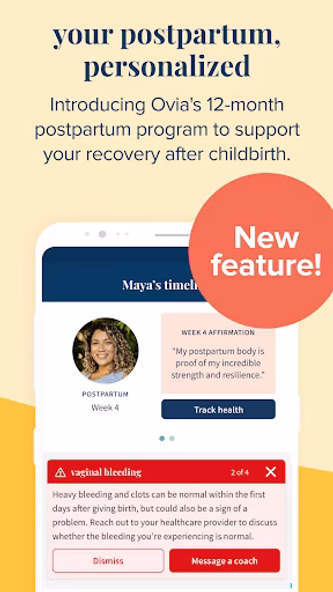 Ovia: Fertility, Cycle, Health Screenshot 2 - AppWisp.com Ovia: Fertility, Cycle, Health Screenshot 2 - AppWisp.com