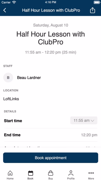 LoftLinks - Indoor Golf Club Screenshot 3 - AppWisp.com LoftLinks - Indoor Golf Club Screenshot 3 - AppWisp.com
