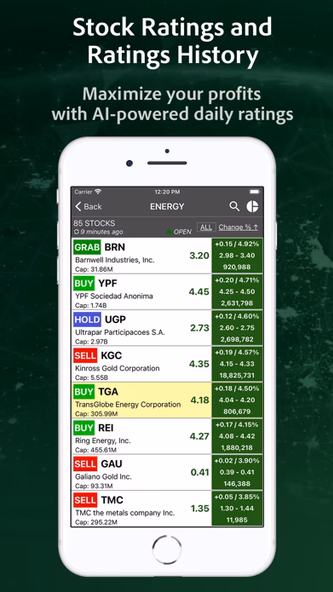 PennyGems: Scan Penny Stocks Screenshot 1 - AppWisp.com PennyGems: Scan Penny Stocks Screenshot 1 - AppWisp.com