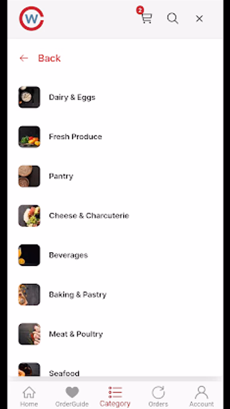 Chefs' Warehouse Screenshot 2 - AppWisp.com Chefs' Warehouse Screenshot 2 - AppWisp.com