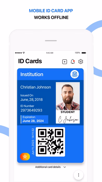 ID123 Digital ID Card App Screenshot 1 - AppWisp.com ID123 Digital ID Card App Screenshot 1 - AppWisp.com