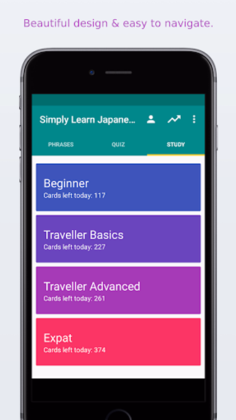 Simply Learn Japanese Screenshot 3 - AppWisp.com Simply Learn Japanese Screenshot 3 - AppWisp.com