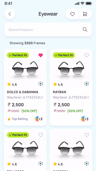 Titan Eye+: Eyeglasses Online Screenshot 2 - AppWisp.com Titan Eye+: Eyeglasses Online Screenshot 2 - AppWisp.com