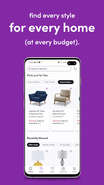 Wayfair - Shop All Things Home Screenshot 4 - AppWisp.com Wayfair - Shop All Things Home Screenshot 4 - AppWisp.com
