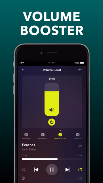 Equalizer Fx: Bass Booster App Screenshot 3 - AppWisp.com Equalizer Fx: Bass Booster App Screenshot 3 - AppWisp.com
