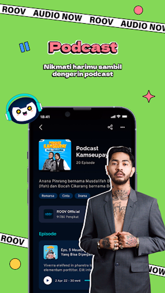 ROOV - Podcast, Radio & More Screenshot 4 - AppWisp.com ROOV - Podcast, Radio & More Screenshot 4 - AppWisp.com