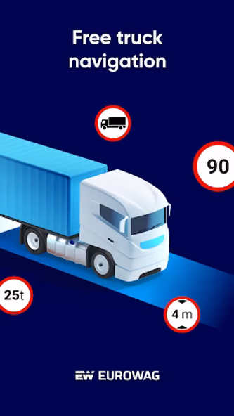 Eurowag Navigation - Truck GPS Screenshot 1 - AppWisp.com Eurowag Navigation - Truck GPS Screenshot 1 - AppWisp.com