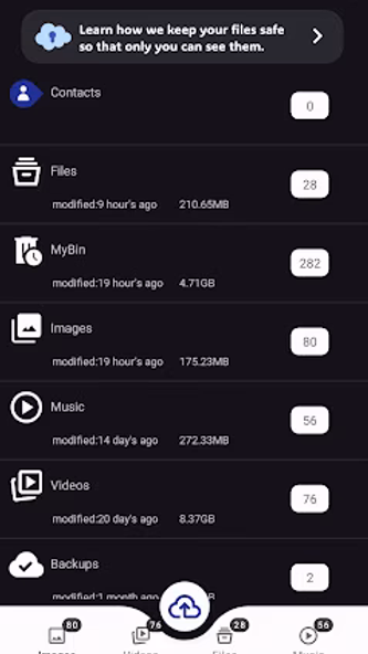 Cloud Storage - Secure Backup Screenshot 4 - AppWisp.com Cloud Storage - Secure Backup Screenshot 4 - AppWisp.com