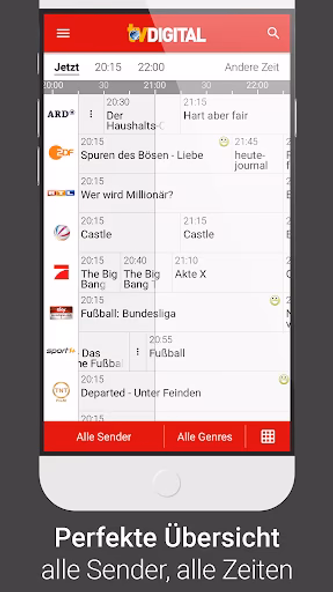 TV-Programm TV DIGITAL Screenshot 2 - AppWisp.com TV-Programm TV DIGITAL Screenshot 2 - AppWisp.com