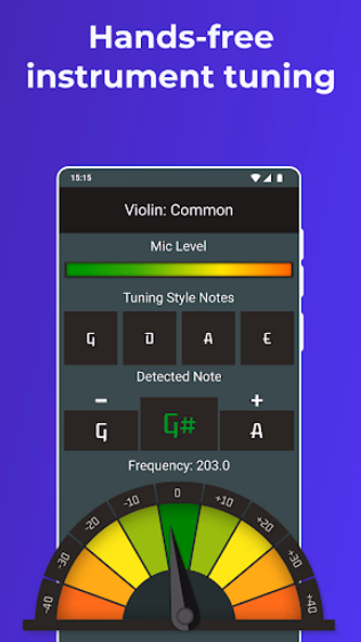 Instrument Tuner Screenshot 3 - AppWisp.com Instrument Tuner Screenshot 3 - AppWisp.com