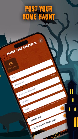 FrightMaps: Haunt Finder Screenshot 4 - AppWisp.com FrightMaps: Haunt Finder Screenshot 4 - AppWisp.com