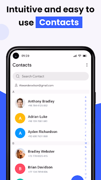 Contacts Screenshot 1 - AppWisp.com Contacts Screenshot 1 - AppWisp.com