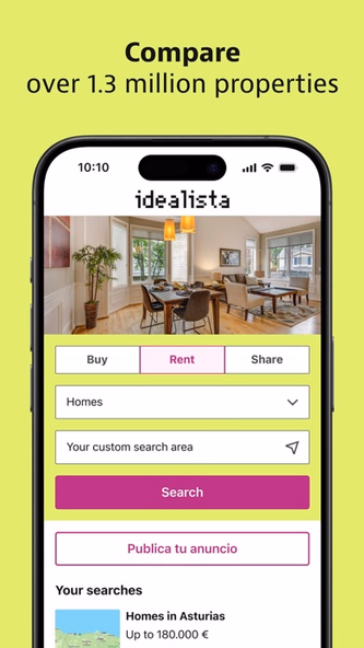 idealista Screenshot 1 - AppWisp.com idealista Screenshot 1 - AppWisp.com