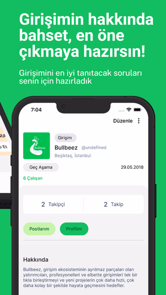 Bullbeez-Girişimci Ekosistemi Screenshot 3 - AppWisp.com Bullbeez-Girişimci Ekosistemi Screenshot 3 - AppWisp.com