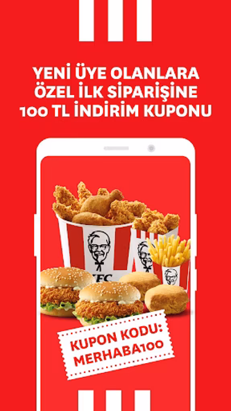 KFC Türkiye – Yemek Siparişi Screenshot 2 - AppWisp.com KFC Türkiye – Yemek Siparişi Screenshot 2 - AppWisp.com