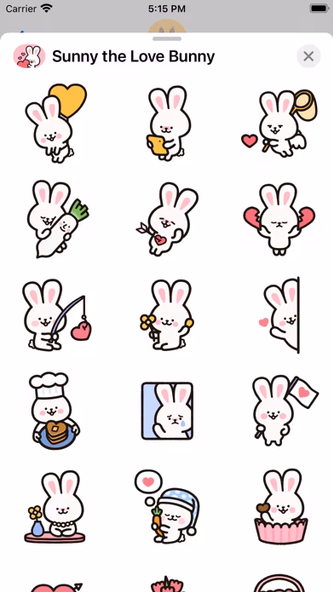 Sunny the Love Bunny Screenshot 3 - AppWisp.com Sunny the Love Bunny Screenshot 3 - AppWisp.com