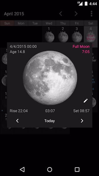 Simple Moon Phase Widget Screenshot 4 - AppWisp.com Simple Moon Phase Widget Screenshot 4 - AppWisp.com