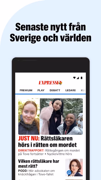 Expressen Nyheter Screenshot 1 - AppWisp.com Expressen Nyheter Screenshot 1 - AppWisp.com
