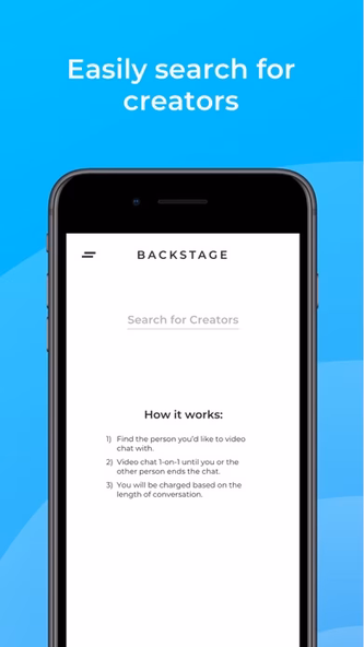 Backstage Chat Screenshot 4 - AppWisp.com Backstage Chat Screenshot 4 - AppWisp.com