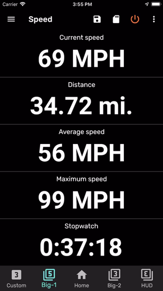 GPS Speedometer and Odometer Screenshot 3 - AppWisp.com GPS Speedometer and Odometer Screenshot 3 - AppWisp.com