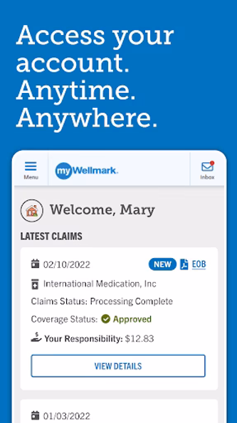 Wellmark® Screenshot 1 - AppWisp.com Wellmark® Screenshot 1 - AppWisp.com