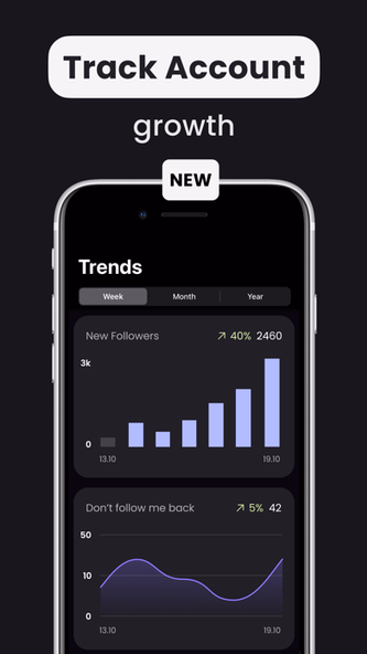 Followers & Unfollowers Report Screenshot 2 - AppWisp.com Followers & Unfollowers Report Screenshot 2 - AppWisp.com