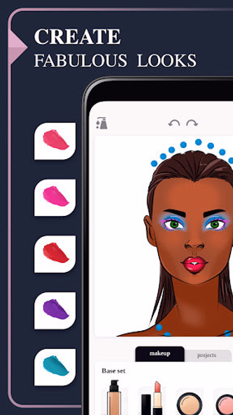 MakeUp Artist: Art Creator Screenshot 1 - AppWisp.com MakeUp Artist: Art Creator Screenshot 1 - AppWisp.com