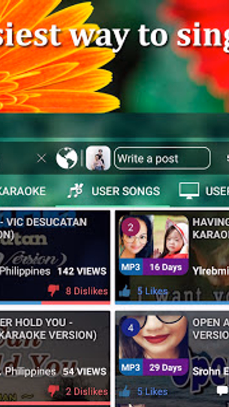 Sing karaoke record karaoke Screenshot 4 - AppWisp.com Sing karaoke record karaoke Screenshot 4 - AppWisp.com