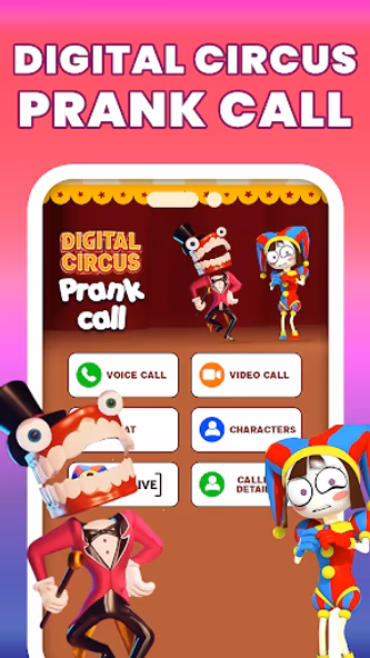 Call Digital Circus Fake Chat Screenshot 4 - AppWisp.com Call Digital Circus Fake Chat Screenshot 4 - AppWisp.com
