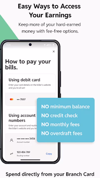 Branch: A Better Payday Screenshot 3 - AppWisp.com Branch: A Better Payday Screenshot 3 - AppWisp.com