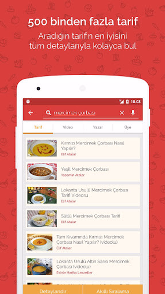 Nefis Yemek Tarifleri Screenshot 4 - AppWisp.com Nefis Yemek Tarifleri Screenshot 4 - AppWisp.com